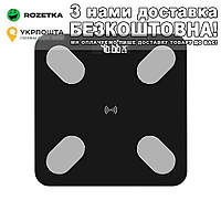 Умные Bluetooth Цифровые Напольные весы Черный