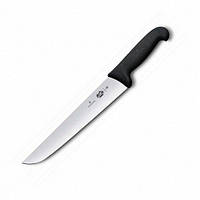 Нож кухонный Victorinox Fibrox Butcher для мяса 23 см Black Vx55203.23