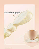 Вкладиші метелики для взуття від натирання та мозолів. Вставки під п'яти у взуття від натоптишів чорні 6мм, фото 5