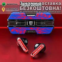 Геймерські бездротові навушники Transformers TF-T01 Optimus Prime Геймерские беспроводные наушники Синій