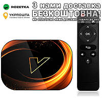 Смарт ТБ приставка Vontar X3 8K 4/64 Смарт ТВ приставка Чорний