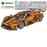 Машинка конструктор Gumpert Apollo IE 1:14 1397 деталей Помаранчевий