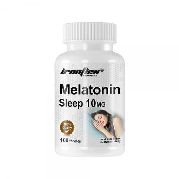 Мелатонін IronFlex Melatonin 10mg 100tabs, фото 1