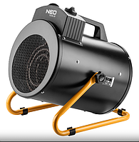 Neo Tools Тепловая пушка электрическая, 5 кВт, 100м2, 366 м3/ч, 380В, 90-069
