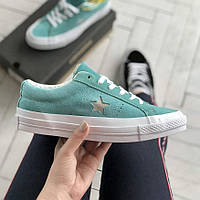 Кеды женские Converse all stars конверс голубые конверси бирюзовые конверсы кроссовки крассовки кроссы алл 36