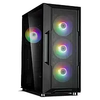 Корпус Zalman I3 Neo, без БП, 1xUSB3.0, 2xUSB2.0, 4x120mm RGB, TG Side Panel, ATX, черный