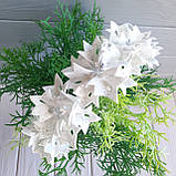 Обруч для свята — З білими квітами, фото 4