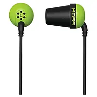 Наушники Koss The Plug Noise Isolating Green