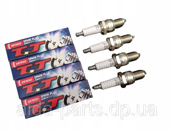 Свічки запалювання ВАЗ 2108-21099, 2115, Таврія, Ланос, Сенс (8 кл.) Denso TWIN TIP DS W20TT