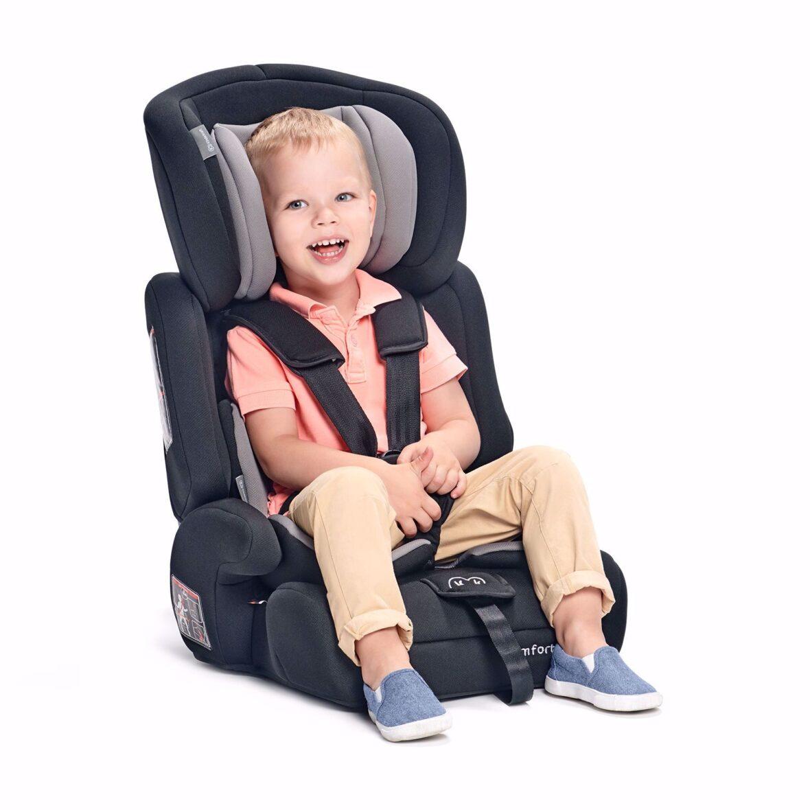 Детское автокресло от 1 года Kinderkraft Comfort Up 9-36 Kg Navy универсальное кресло с положением для сна - фото 8 - id-p2030464864