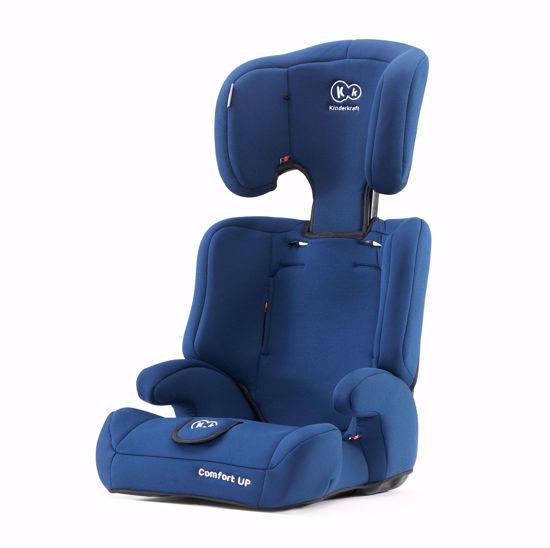 Детское автокресло от 1 года Kinderkraft Comfort Up 9-36 Kg Navy универсальное кресло с положением для сна - фото 4 - id-p2030464864