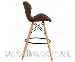Стілець Стар Н барний високий коричневий, фото 3