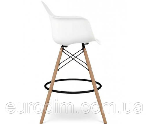 Стілець Тауер Вуд Eames барний високий білий, фото 3