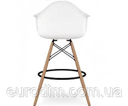 Стілець Тауер Вуд Eames барний високий білий, фото 4