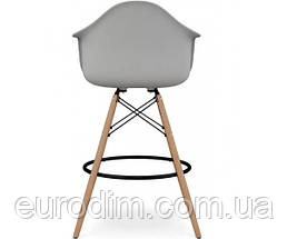 Стілець Тауер Вуд Eames барний високий сірий, фото 3