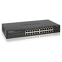 Коммутатор NETGEAR GS324T 24x1GE, 2xSFP, управляемый L2