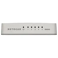 Коммутатор NETGEAR GS205 5xGE, неуправляемый