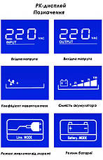 Джерело безперебійного живлення SD-500S (ДБЖ(UPS)) 300W під зовнішні акумуляторні батареї, фото 6