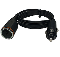 1,5 Метри. 12 Вольт. Подовжувач автомобільного прикуривача