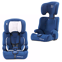 Дитяче автокрісло від 1 року Kinderkraft Comfort Up 9-36 Kg Navy універсальне крісло з положенням для сну