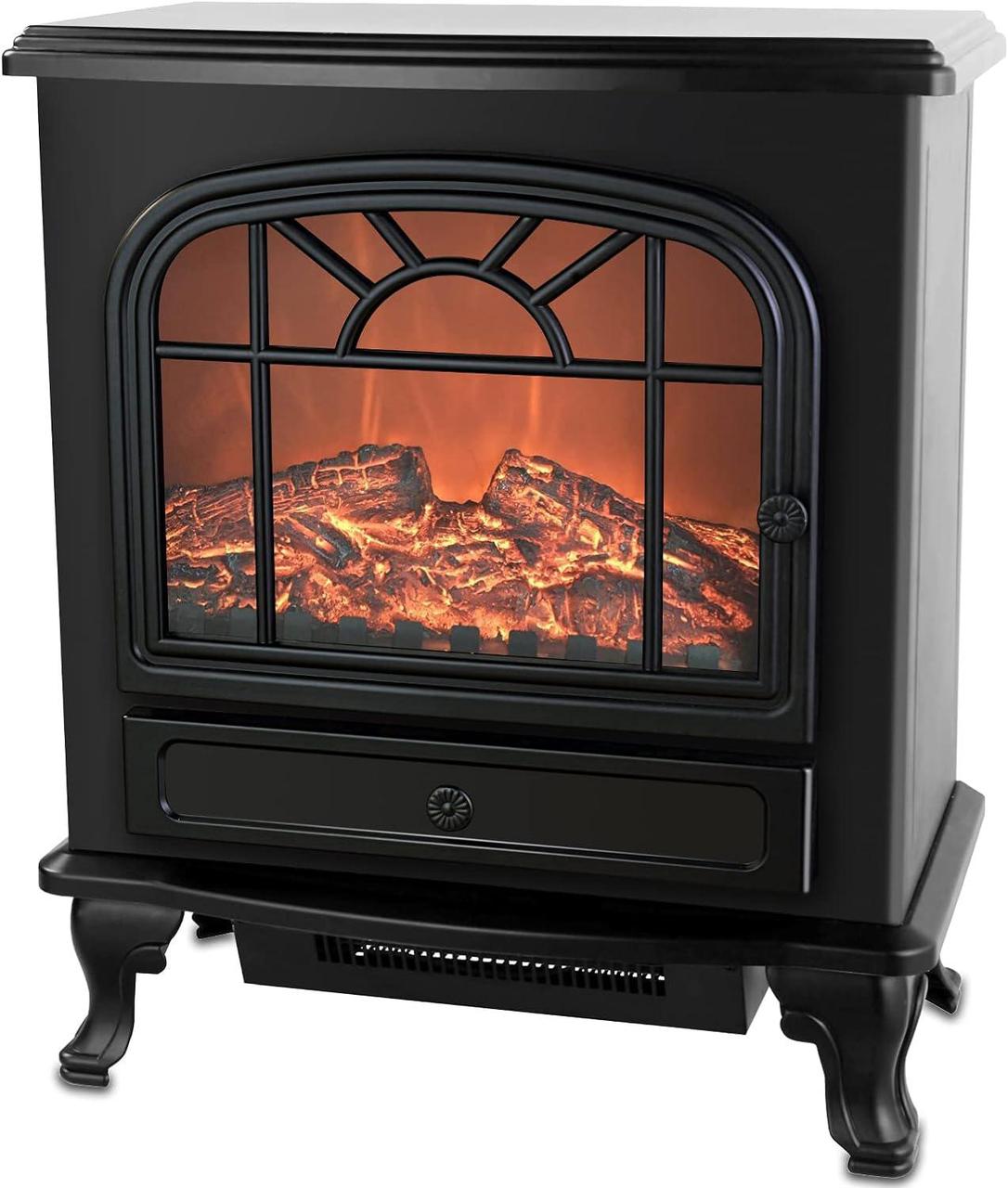 Камін електричний для підлоги DMS SKB-2000B Електрокаміни електричні каміни (Електричний вогонь каміна), фото 1