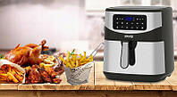 Аерофритюра многофункциональная печь DMS XXXL с духовкой. 1800Вт системой Air Fryer функция Горячий воздух