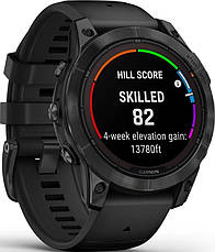 Смарт-годинник Garmin Fenix 7 Pro Solar Slate Gray w. Black Band (010-02777-00/01), фото 6