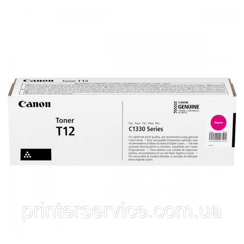 Картридж Canon T12 Magenta (5096C006) для I-SENSYS X C1333iF/ C1333i/ C1333P
