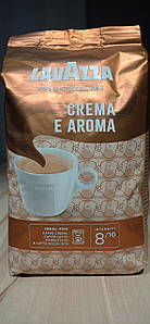 Кава натуральна в зернах Lavazza Crema e Aroma 60% арабіки 40% робусти 1 кг