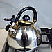 Чайник з свистком Peterhof 2,5 л SN-2006 з нержавіючої сталі для газу, фото 2