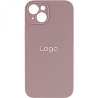 Чехол Silicone Case Full Size with Frame для iPhone 15 Plus Цвет 68.Blackcurrant