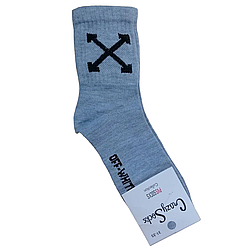 Модные молодежные носки "Krezy Socks" размер 31-35