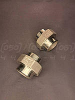 Американка нержавіюча приварна Ду32 (1"1/4) (з'єднання роз'ємне з накидною гайкою), з прокладкою