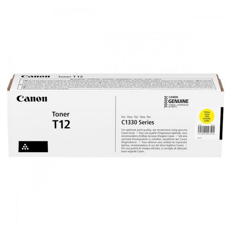 Картридж Canon T12 Yellow (5095C006) для I-SENSYS X C1333iF/ C1333i/ C1333P