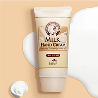 Kwailnara MILK HAND CREAM Разглаживающий Питательный крем для рук с молочными протеинами 80мл