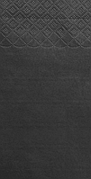 Салфетки бумажные Papero 1/8 330х330 мм 200 листов черные