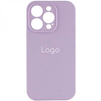 Чехол Silicone Case Full Size with Frame для iPhone 15 Pro Max Цвет 39.Elegant purple