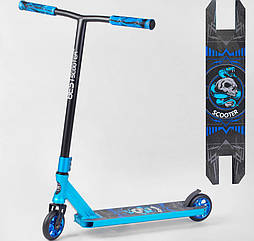 Самокат трюковий Best Scooter BS-9902 ал. дека та диски, HIC система, колеса PU-110 мм., анодоване фарбування
