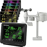 Метеостанция Bresser Weather Center 5-in-1 256 Colour Professional Black (7002520CM3000)