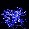 Гірлянда Штора, від мережі, 2,5м, 138LED, з пультом, Синій / Світлодіодна гірлянда на вікно, фото 3