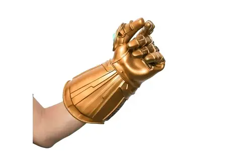 Дитяча  рукавичка Таноса з камнями нескінченності Рукавичка нескінченності 30 см, фото 2