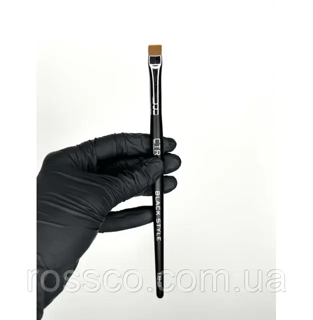 Пензель для брів та макіяжу CTR GROUP & KUCHMA NATALI / Black Style / LB-03