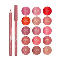 Карандаш для губ Bogenia Lip Liner BG500, 010 Milk Chocolate, 0.78 г