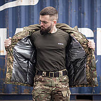 Куртка-бушлат "Хищник" рипстоп (вафелька) Grifon Омені-Хіт (зима) 52