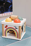 Дерев'яний сортер для м'ячів FreeON Будиночок, фото 8