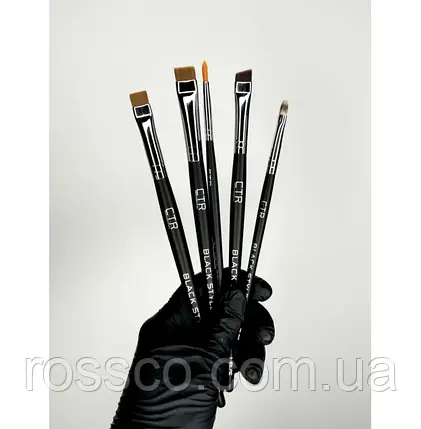 Пензель для брів та макіяжу CTR GROUP & KUCHMA NATALI / Black Style / LB-01, фото 3