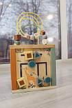 Дерев'яний дитячий бізікуб FreeON, фото 8