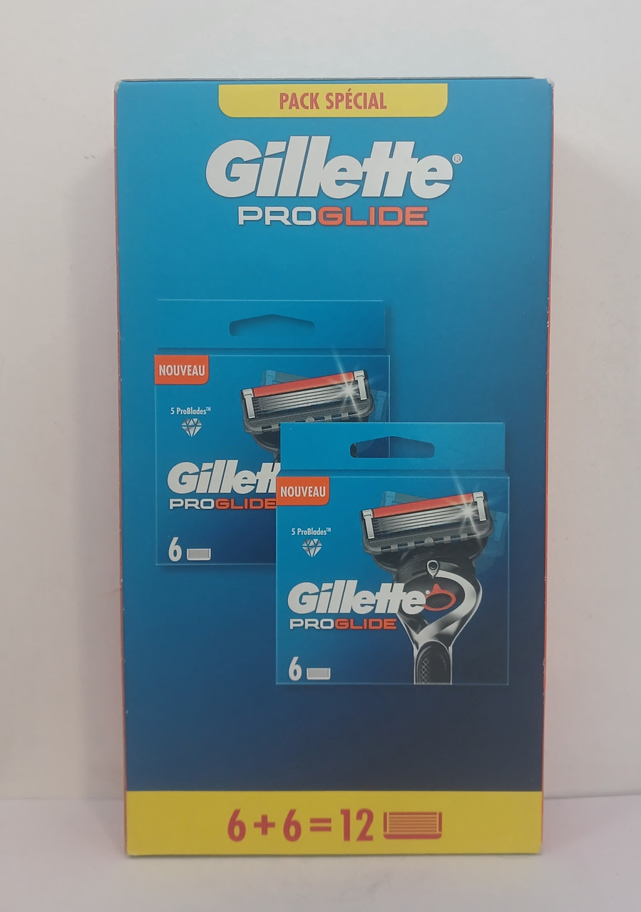Кассеты для бритья Gillette Fusion Proglide 6+6=12 шт. ( Картриджи Фюжин проглейд 12 шт. ) - фото 1 - id-p961823706