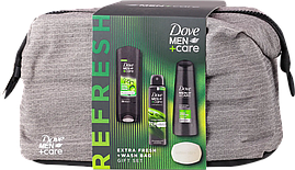 Набір Dove MEN+Care Refresh 4 предмети Сумка