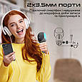 Мікрофон для караоке Promate VocalMic Bluetooth, 2xAUX, LED Black (vocalmic.black), фото 7